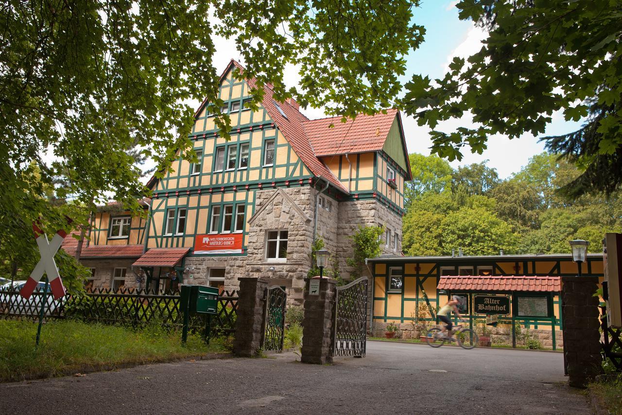 Landgasthof Alter Bahnhof Heyerode Exteriör bild